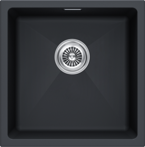 Кухонная мойка Paulmark LUMI 45UNI LU45-AN 46х46 цвет антрацит